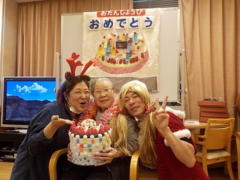 誕生日会＆クリスマス会♪