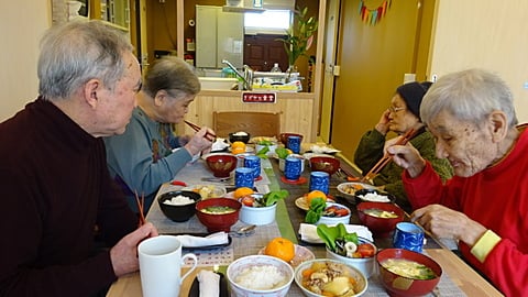 昼食タイムです！