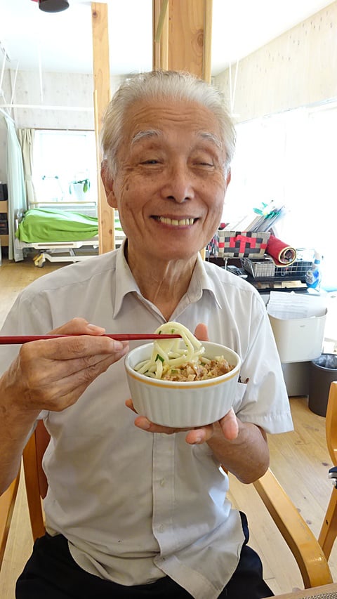 うどんがおいしい！