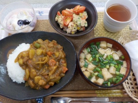 職員瀧上特製「カレーライス」です！