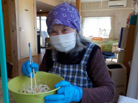 今日もおいしく作ってます！