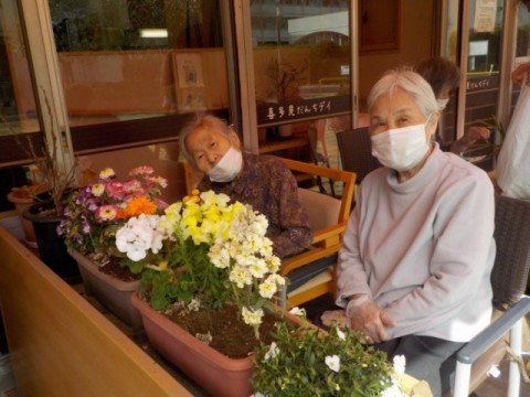 風が心地良く♪