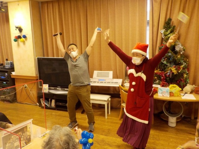 クリスマス会盛り上がりました！