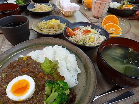 インド人もビックリ！キーマカレーです！！