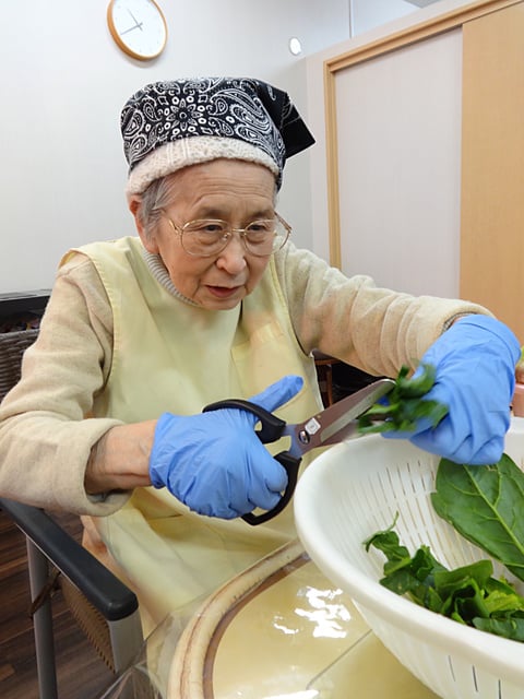 お味噌汁にもたっぷり入れます！