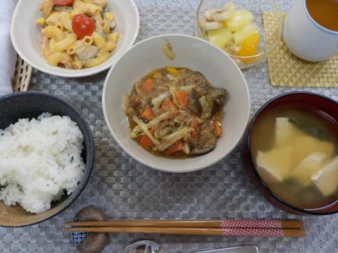 ナスの肉味噌炒め☆