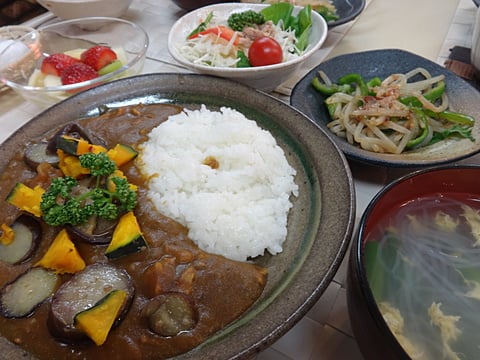 スパイシー夏野菜カレー