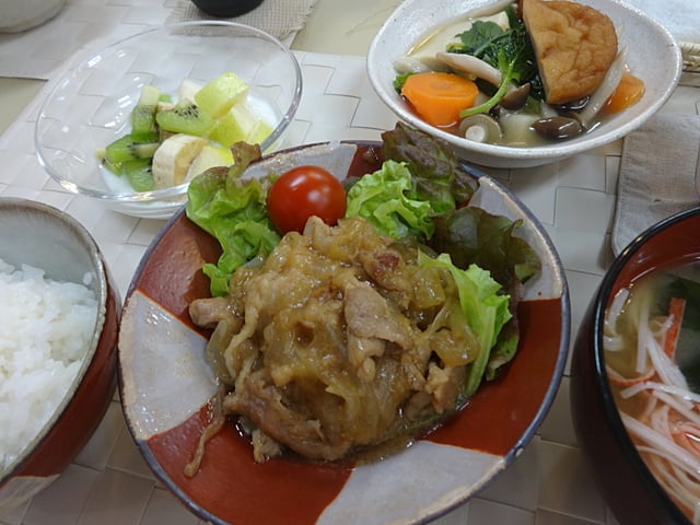 新玉ねぎたっぷり焼き肉！