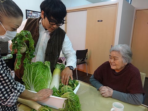 採れたて・・新鮮野菜♪