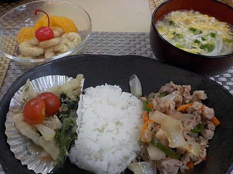 だんち特製、豚丼です！