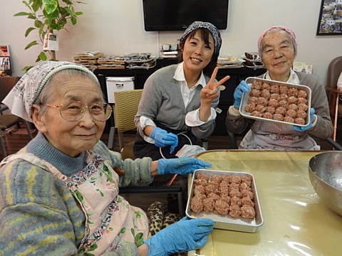 沢山の肉団子！