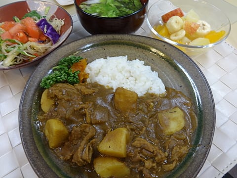 特製！だんちカレー・・♪