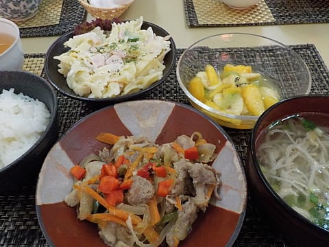 生姜焼き定食！