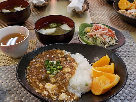 マーボー豆腐丼♪