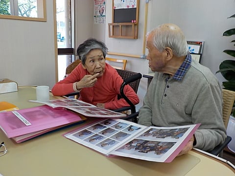 語り合う・・お二人♡