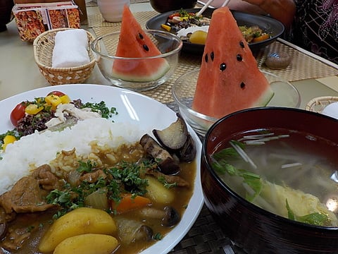 だんち特製、スパイシーカレーです！