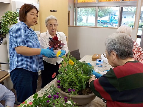 みなさんと協力しながら行っています！