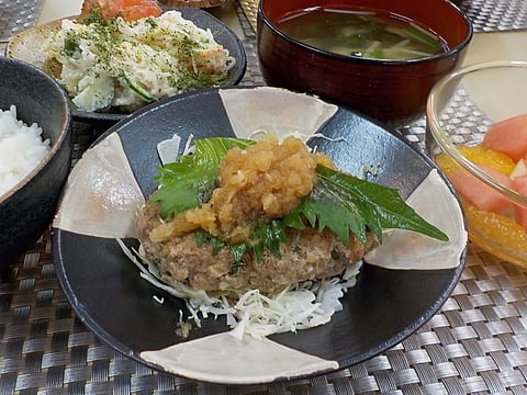 だんちデイ特製、ハンバーグランチです！