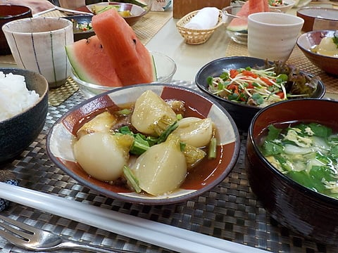 だんち特製、バランスランチです！