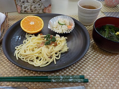 だんち特製、カルボナーラです！