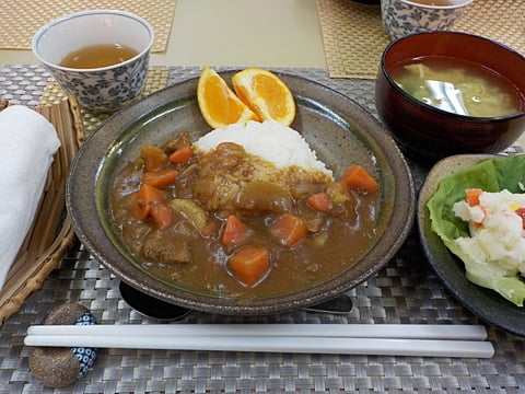 初カレーライス♪