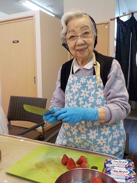 お料理中♪