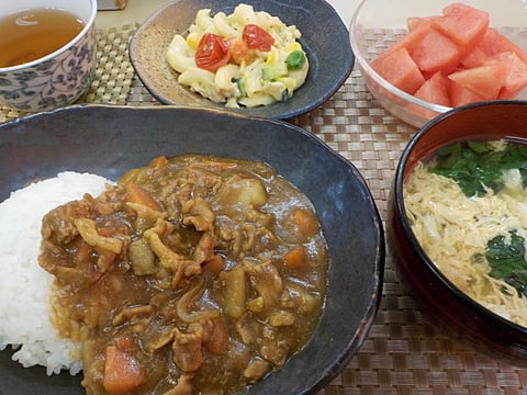 だんち特製、カレーライス♪