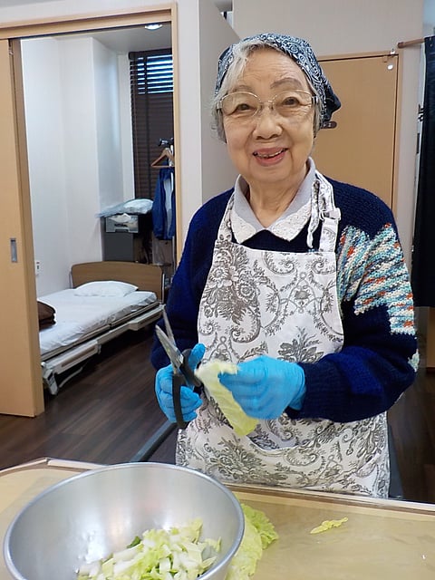 お料理中です♪