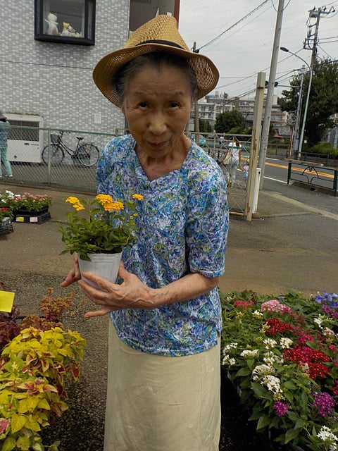 お花を買いに行きました✿