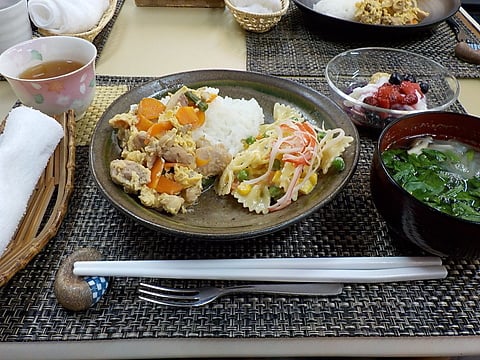 だんち特製、親子丼です！