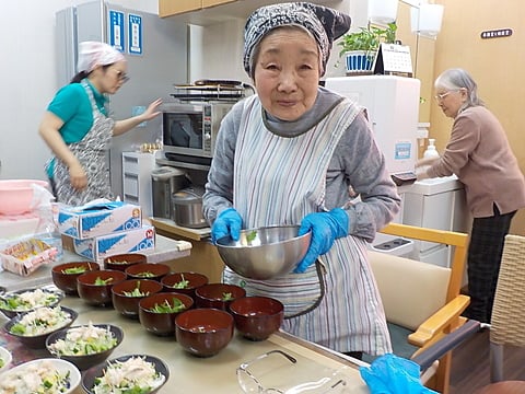 盛り付け中です♪