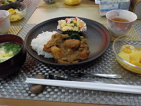 だんち特製・スパイシーカレーです！