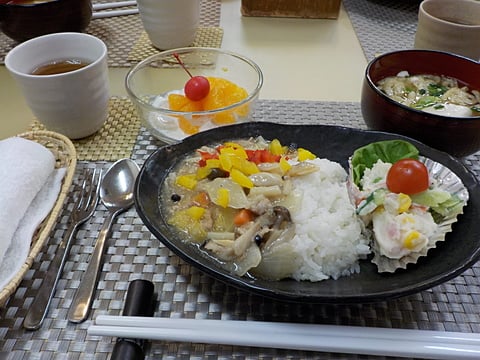 だんち特製、海鮮八宝菜です！