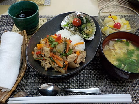 だんち特製、生姜焼き丼です！