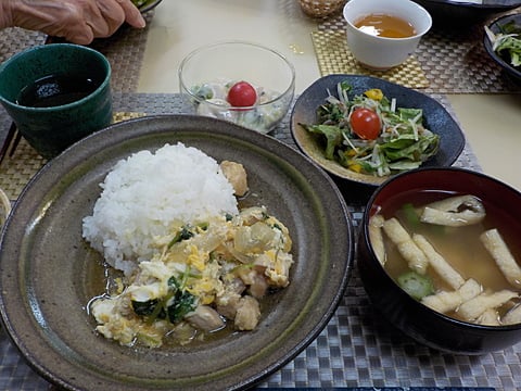 だんち特製、親子丼です！