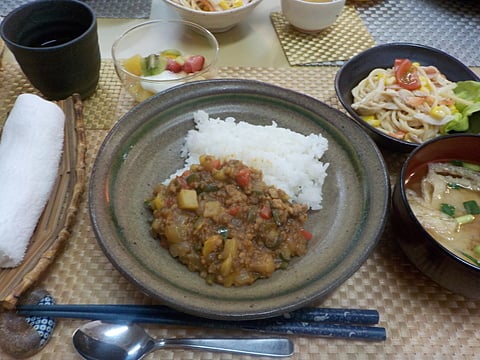 まろやかキーマカレーです！