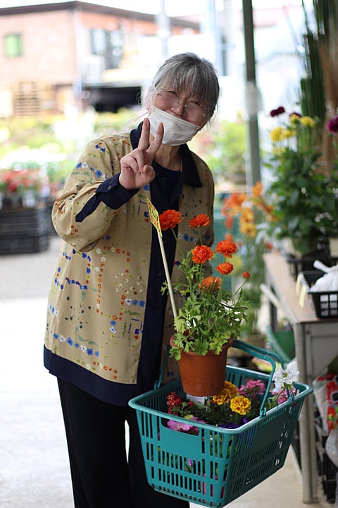 お花を買いました！