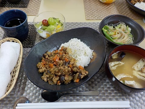 だんちデイ特製、マーボーナス丼です！