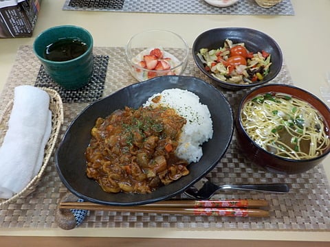 牛肉たっぷり、ハヤシライスです！