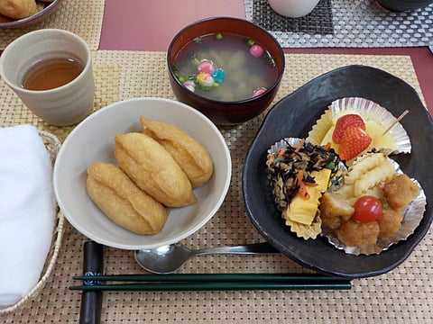 お花見ランチです✿