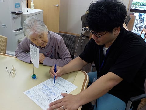 献立を一緒に書いています！