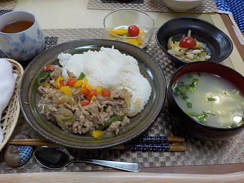 だんち特製、生姜焼き丼です！