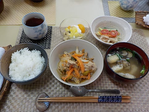 だんち特製、豚の生姜焼きです！