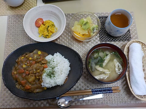 だんち特製「シーフードカレー」です！