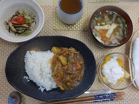 だんち特製、カレーランチです！