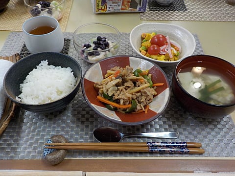 だんち特製、青椒肉絲です！