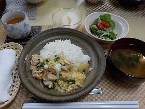 「ふわふわ親子丼」です！