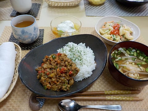 だんち特製、キーマカレーです！