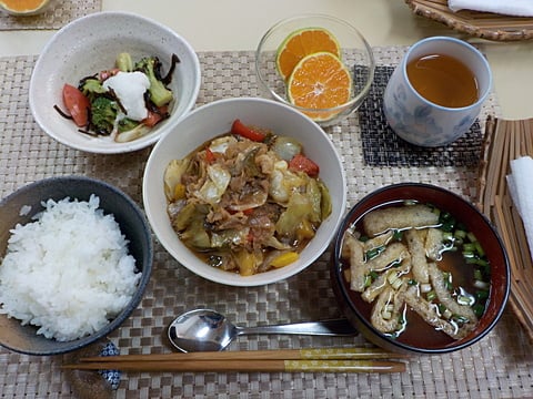 だんち特製、ホイコーロー！