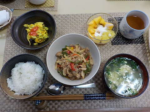 だんち特製、青椒肉絲です！